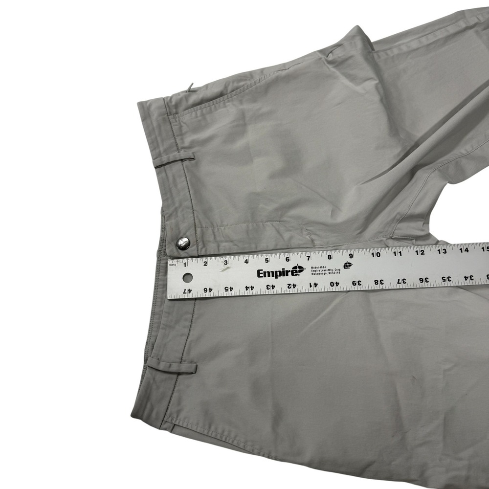 Bird Dogs Pants Chinos‎ Mens 34 x32 Gray Flat Front Stretch Golf Business Casual - Picture 13 of 13